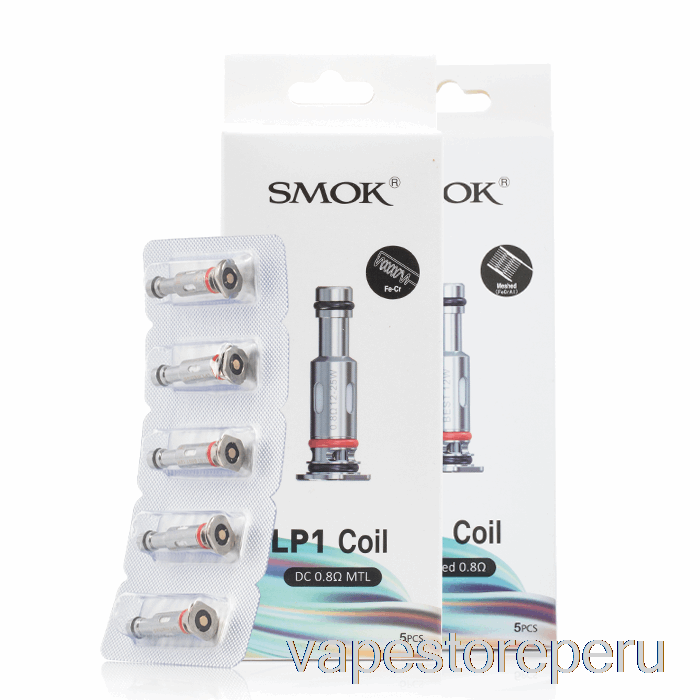 Bobinas De Repuesto Vape Peru Smok Lp1 Bobinas Mtl Malladas 0.9ohm Lp1